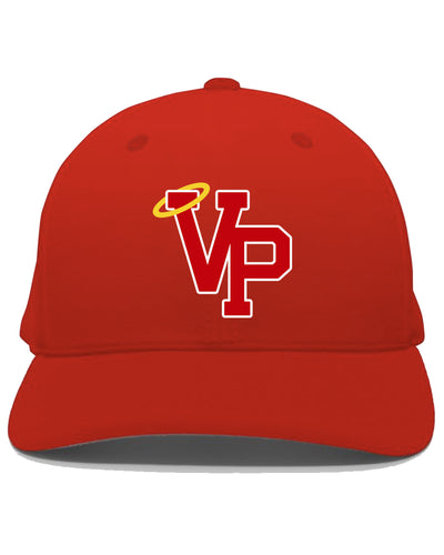 VPLL Halo Hat Performance Hat Flex Fitted- Red - PRESALE