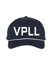 Load image into Gallery viewer, VPLL - Country Club Rope Hat - Navy (Adjustable)